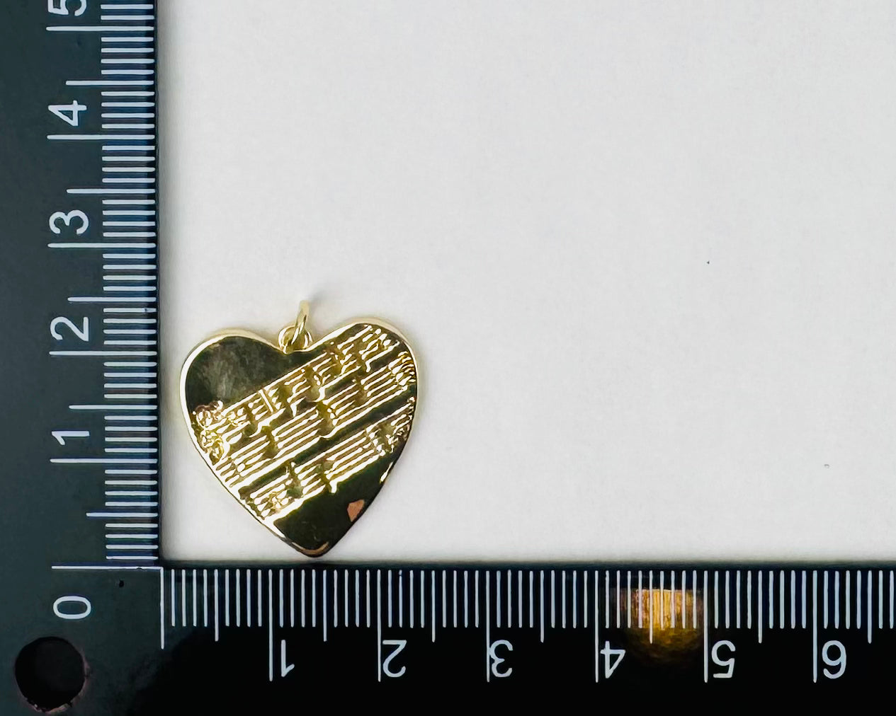 Style 4 - Heart with Music Notes Charm