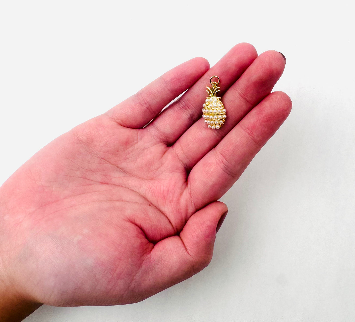 Style 3- Pineapple Charm with Pearls