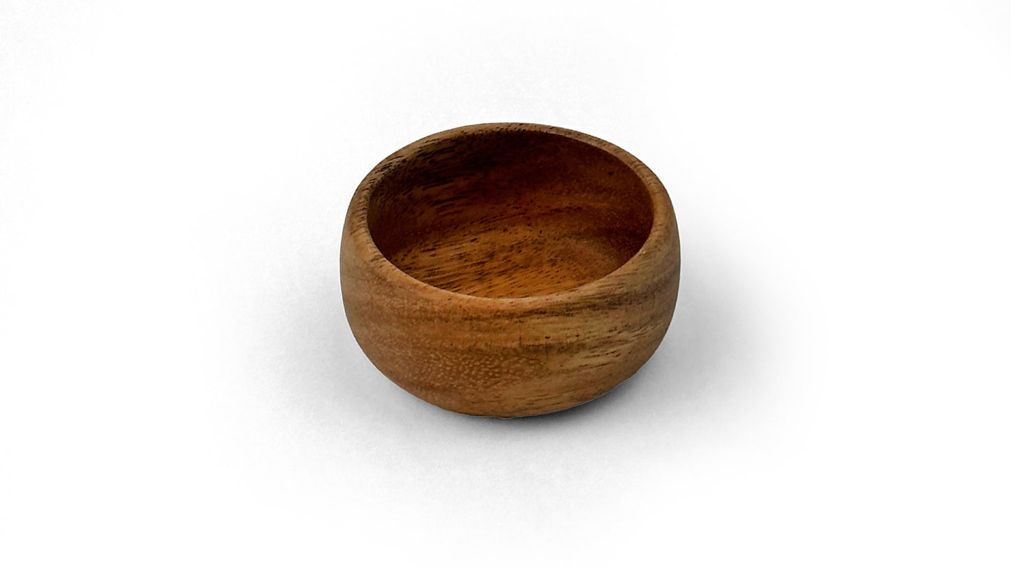 Wooden Calabash Bowl - X-Small