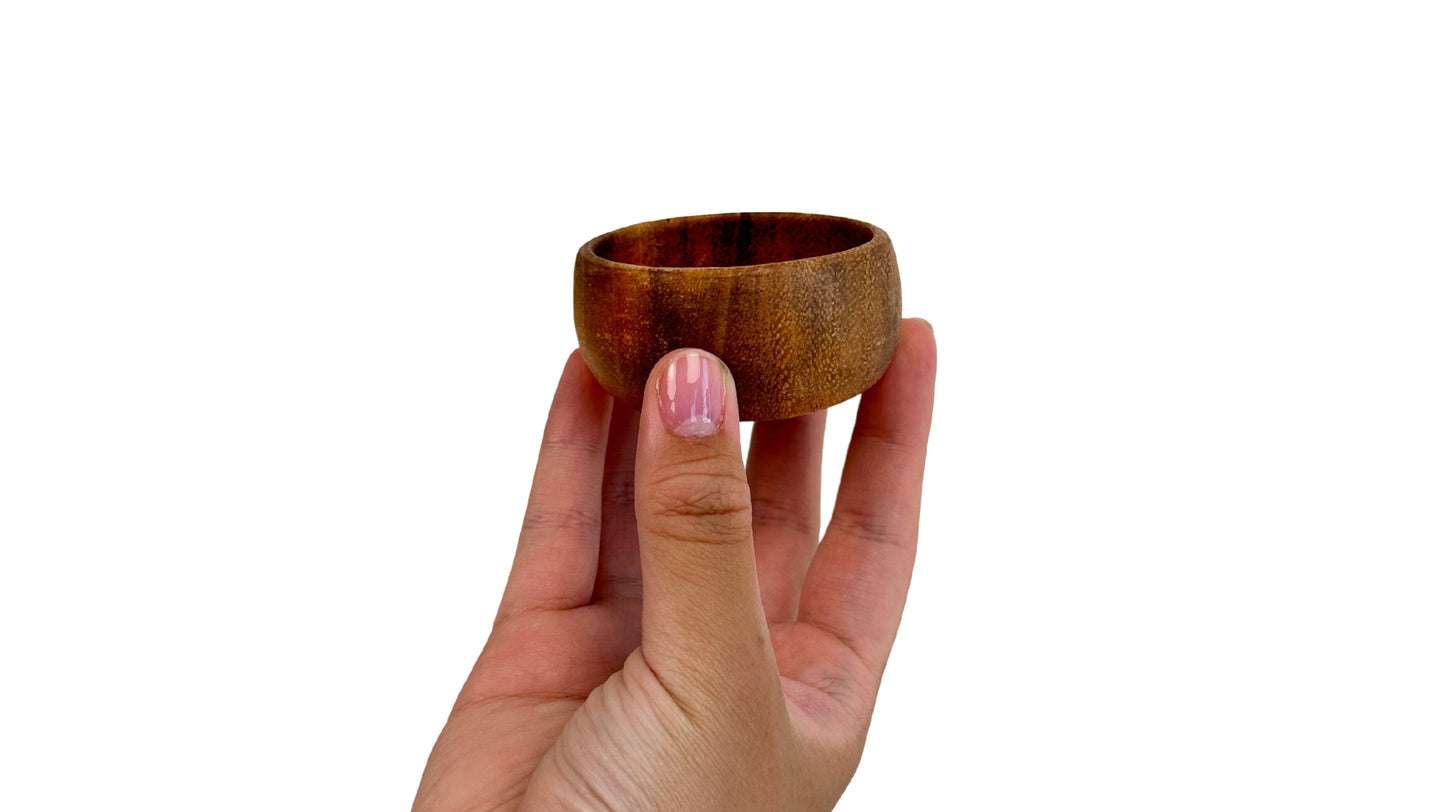 Wooden Calabash Bowl - X-Small