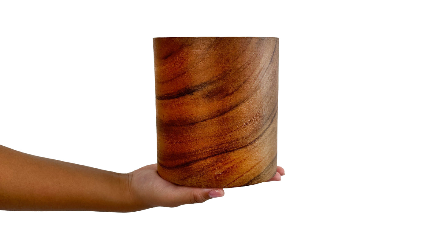 Wooden Utensil Canister