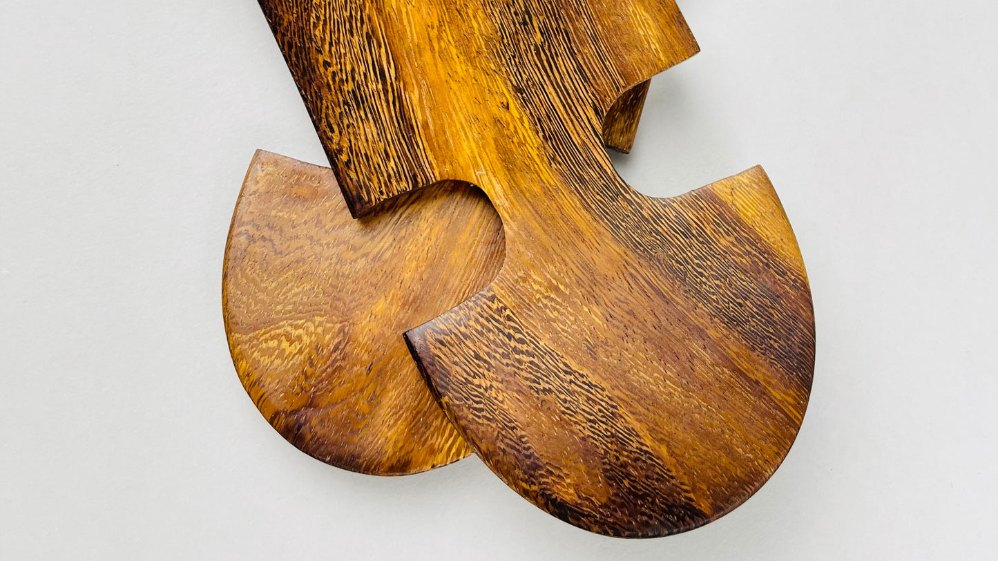 Wooden Salad Tosser Set