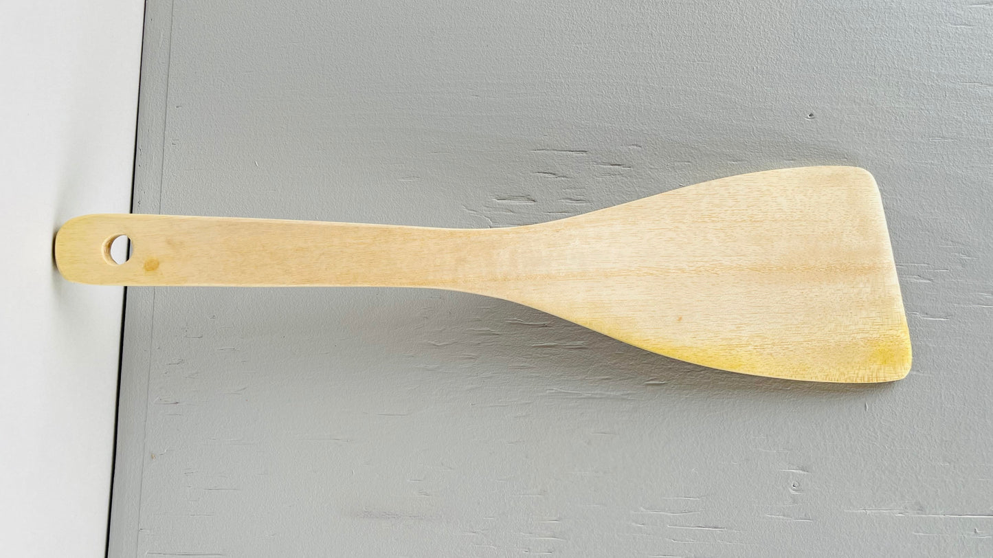 Wooden Spatula – Slanted