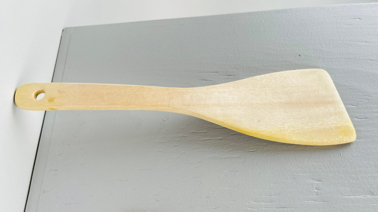 Wooden Spatula – Slanted