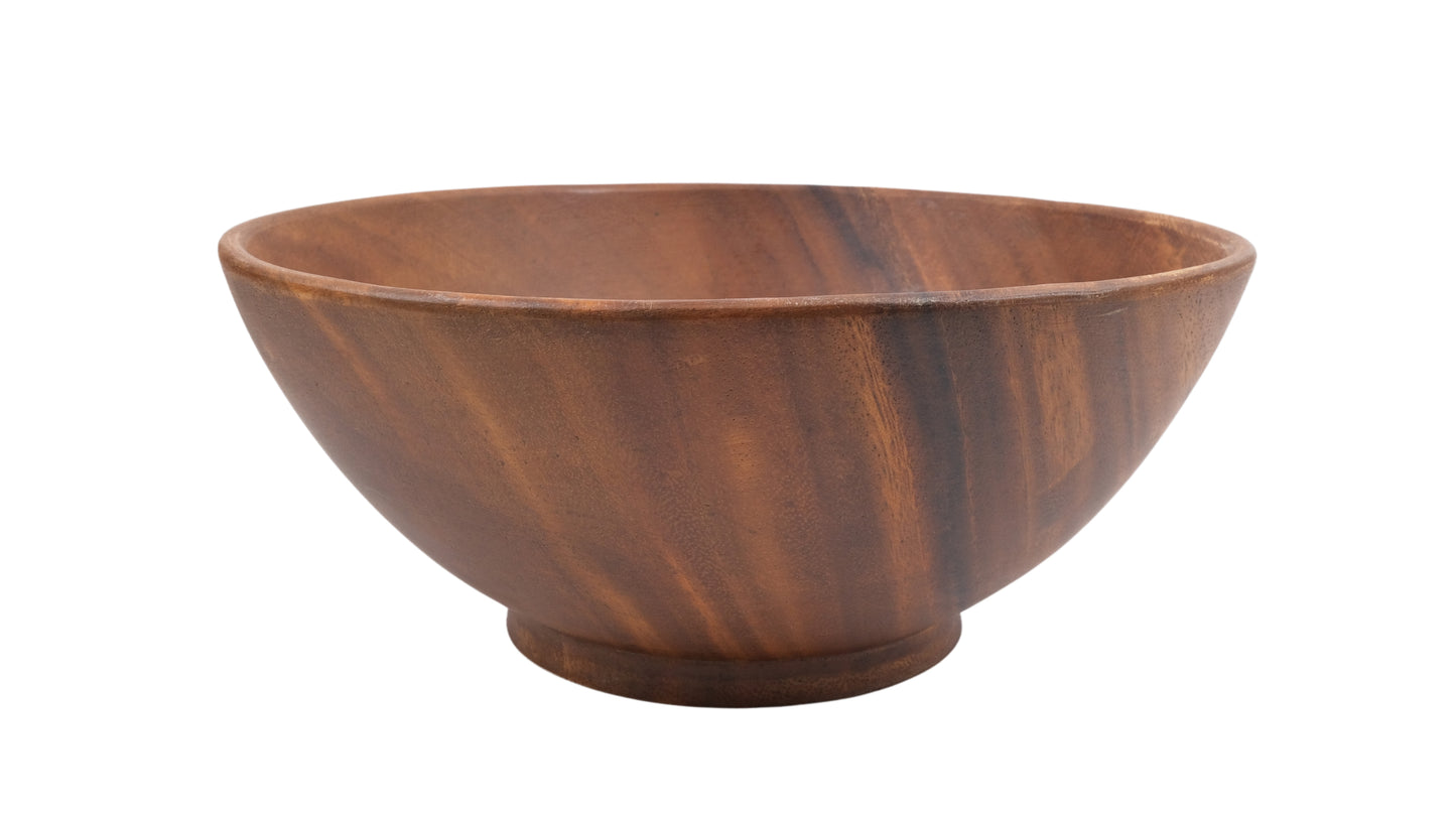 Wooden Wok Bowl