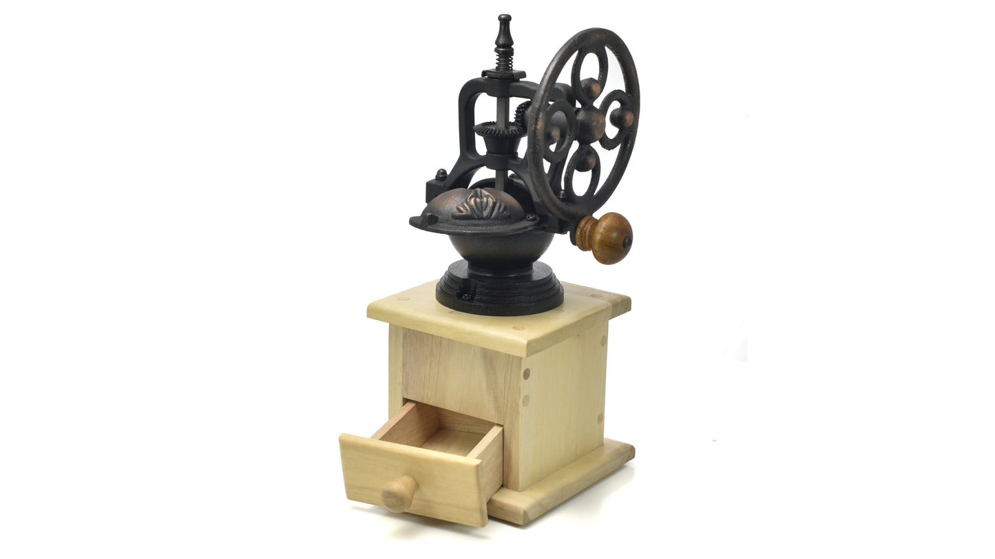 Manual Wood Antique Style Coffee Grinder – Nonie