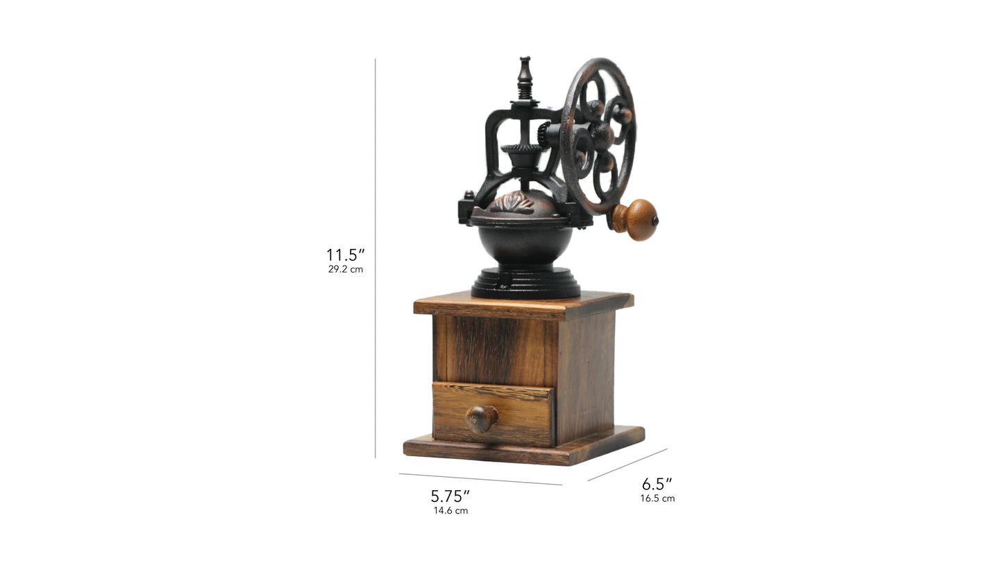 Manual Wood Antique Style Coffee Grinder – Nonie