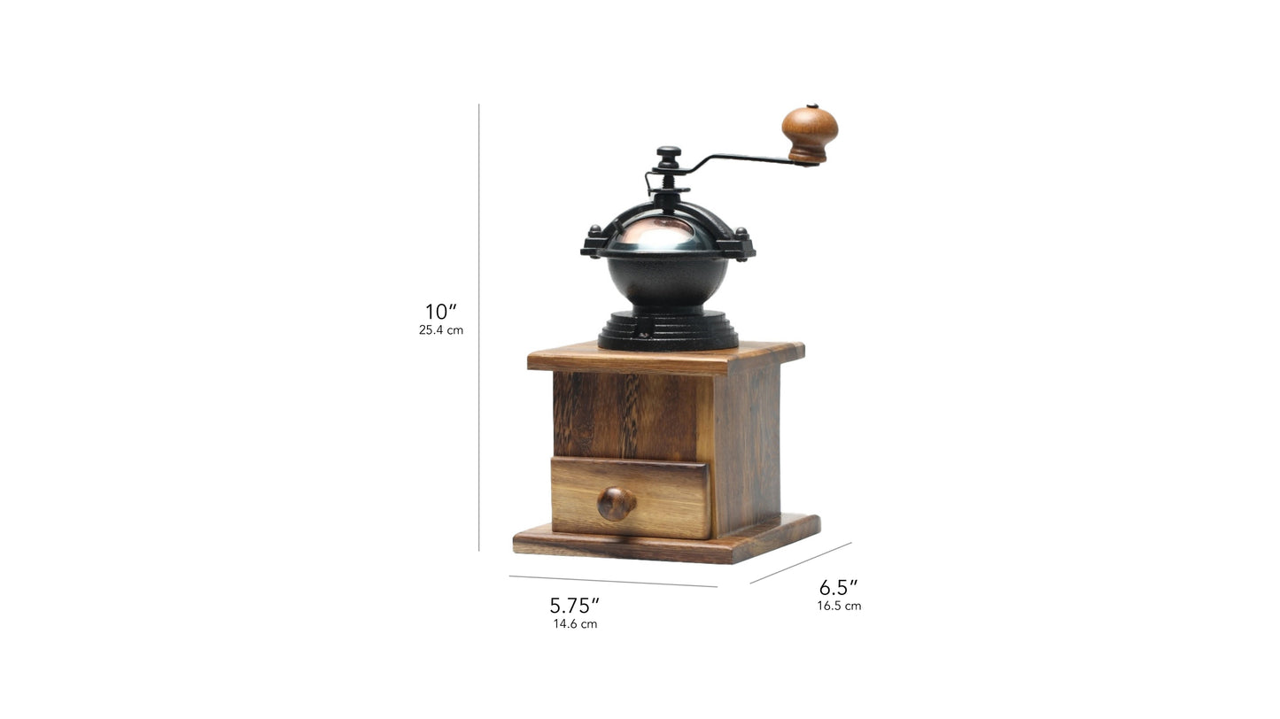 Manual Wood Antique Style Coffee Grinder – Rollie