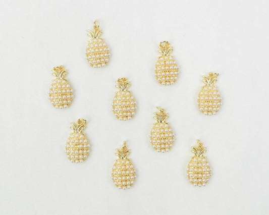 Style 3- Pineapple Charm with Pearls