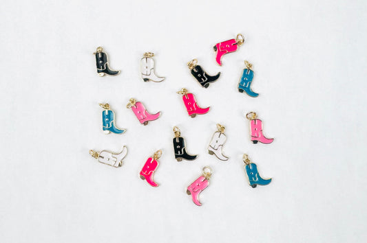 Style 85 - Coloured Cowboy Boot Charm