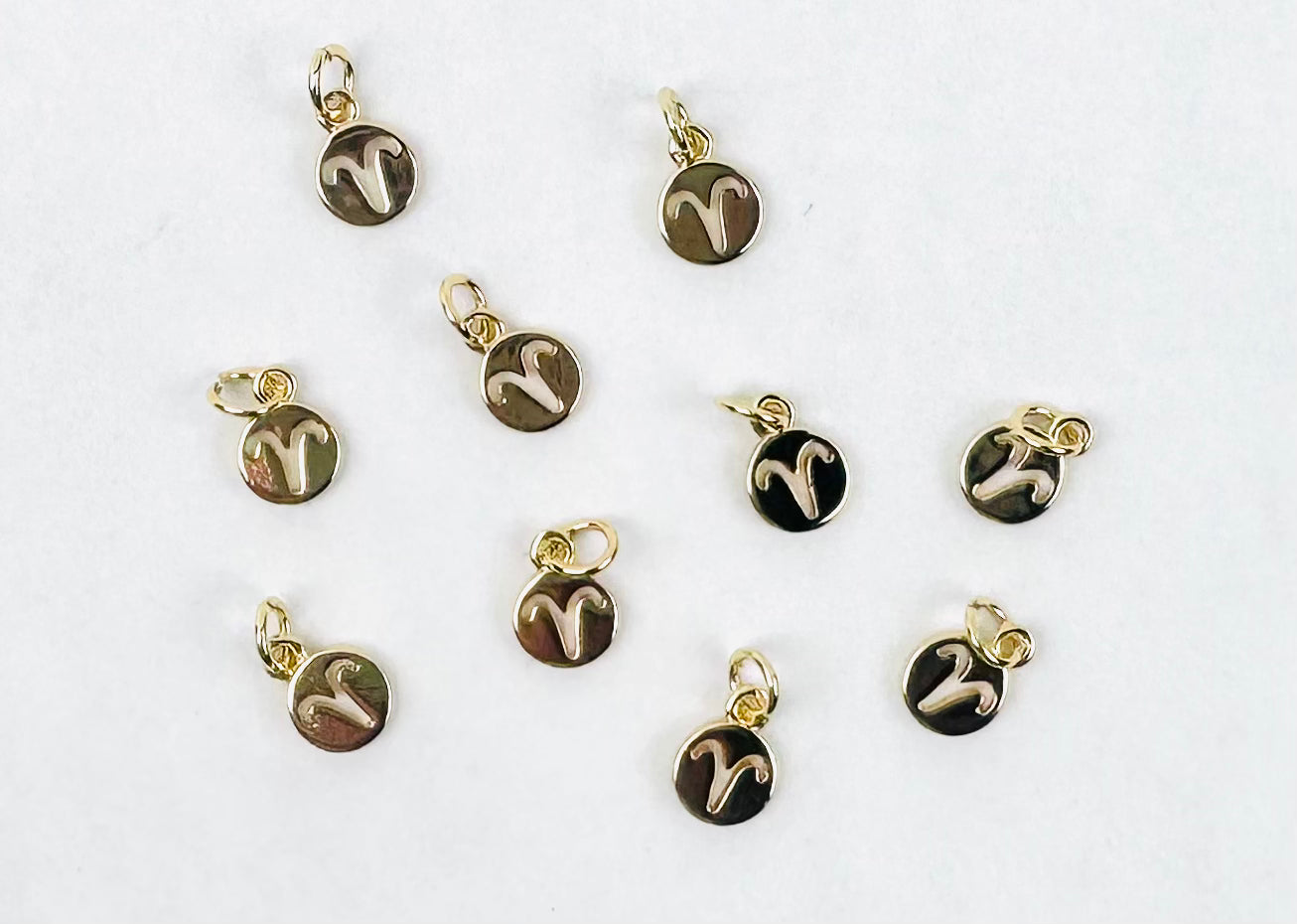 Style 134 - Mini Gold Zodiac Sign Charms