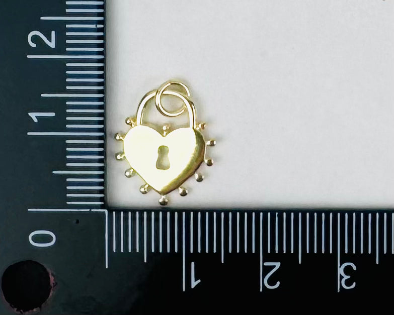 Style 59 - Heart Lock Charm