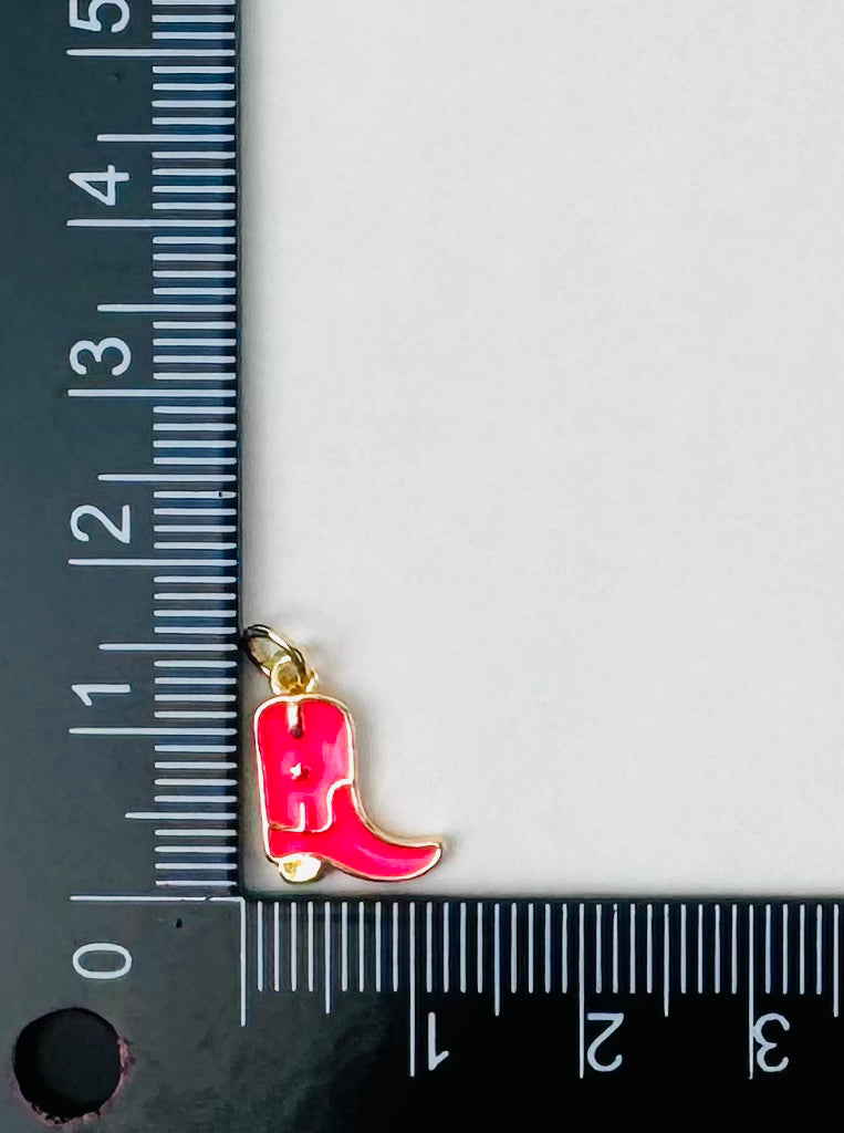 Style 85 - Coloured Cowboy Boot Charm