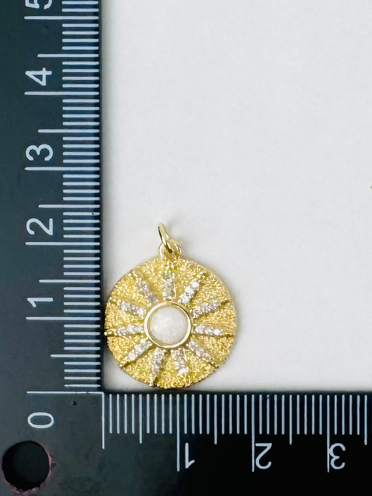 Style 8 - Gold Sun Charm