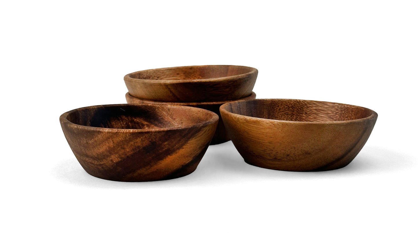 Wooden Squash Bowl Salad Bowl - X-Small