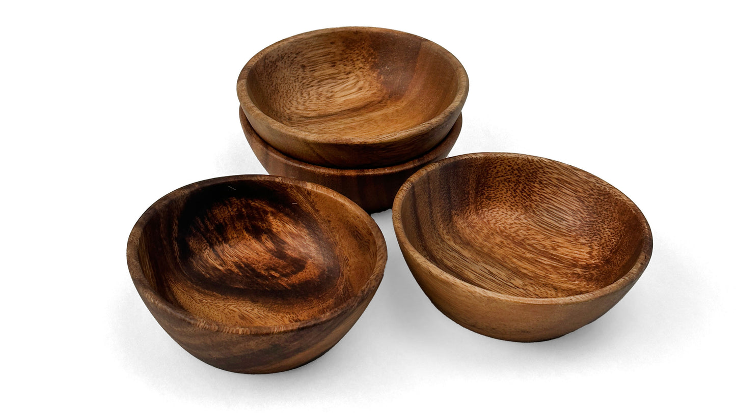 Wooden Squash Bowl Salad Bowl - X-Small