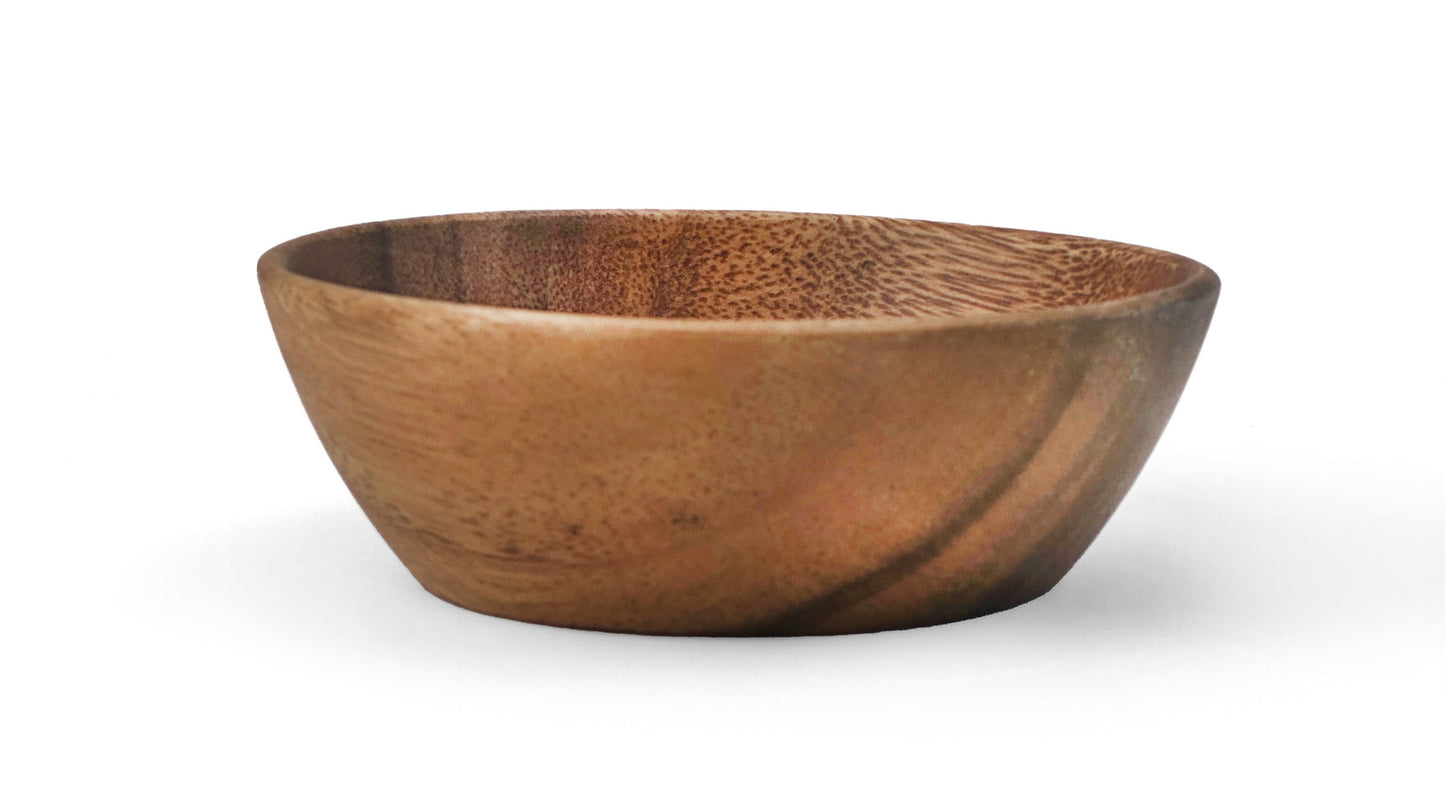 Wooden Squash Bowl Salad Bowl - X-Small