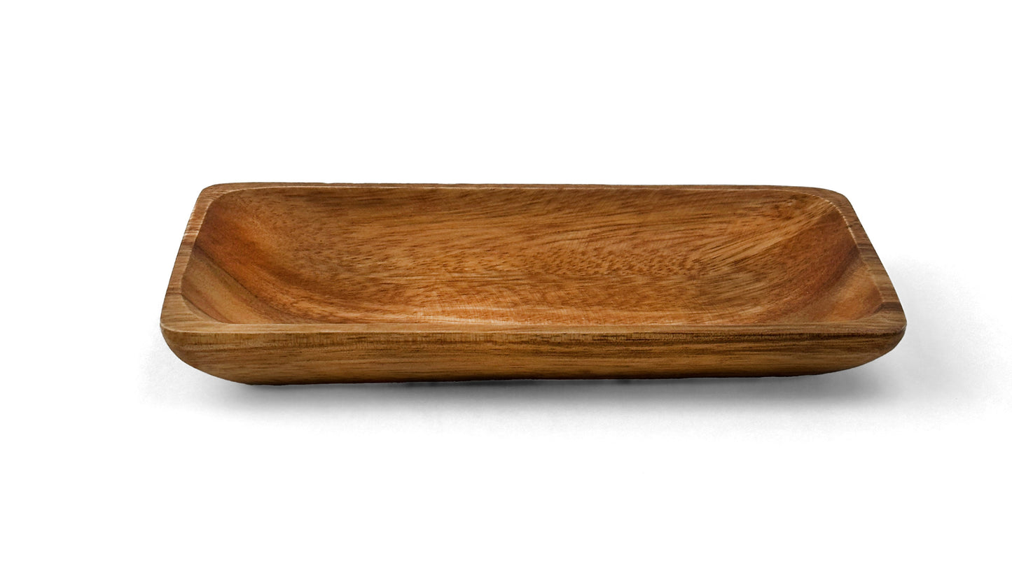 Wooden Rectangle Plate - Large