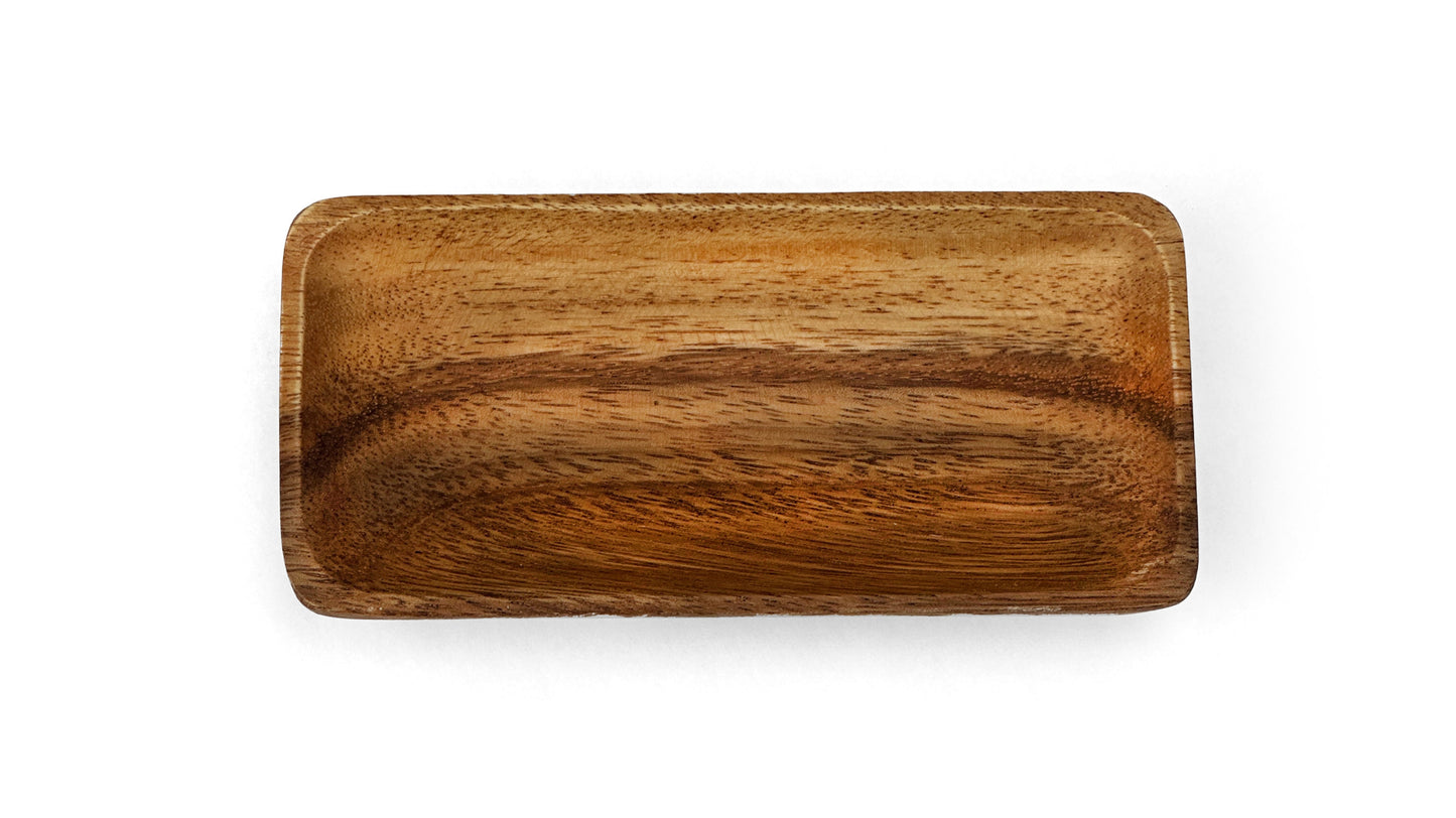 Wooden Rectangle Plate - Medium