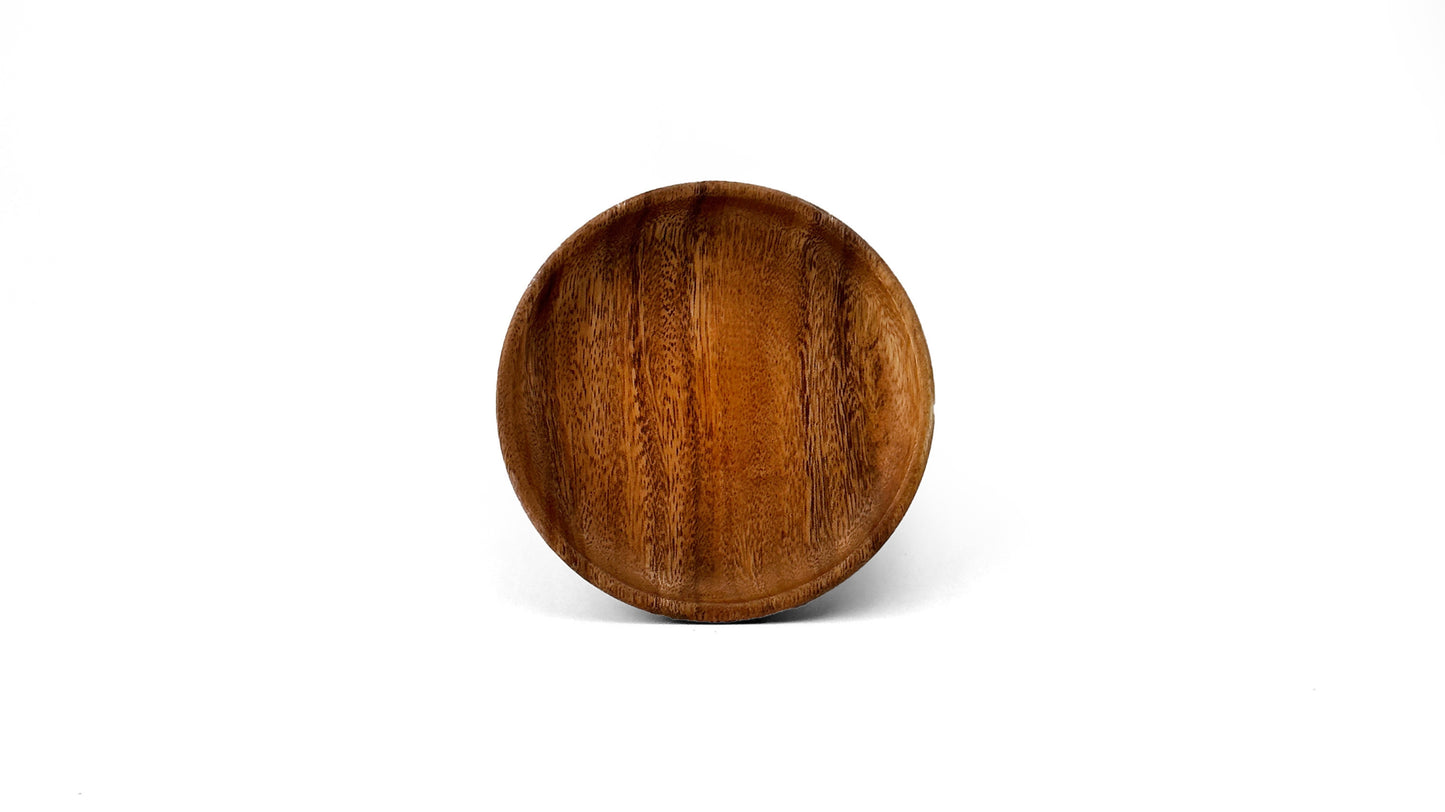 Wooden Round Plates