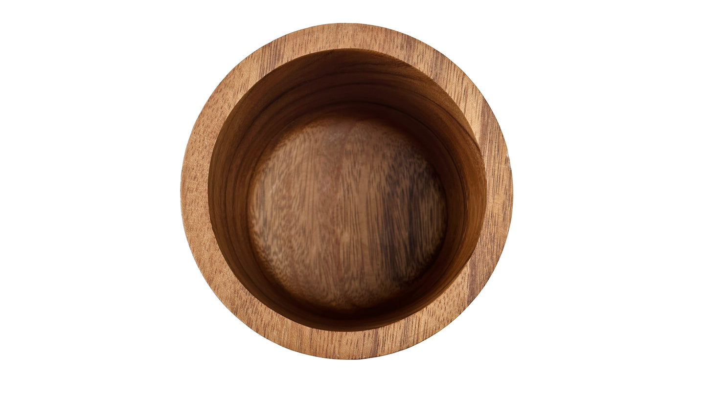 Wooden Utensil Canister