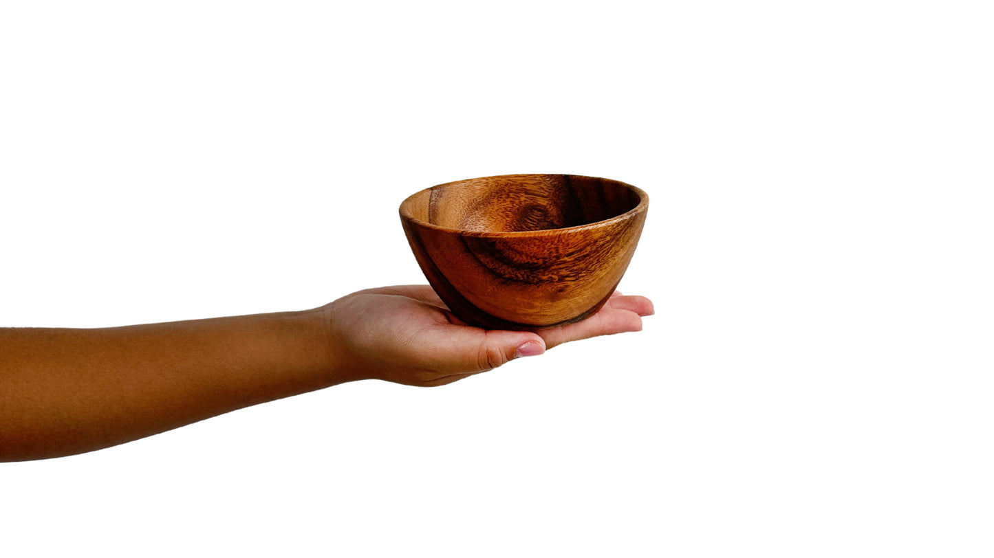 Wooden Squash Bowl Salad Bowl