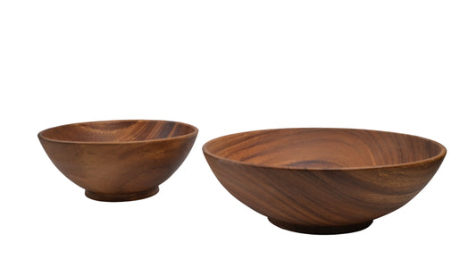 Wooden Wok Bowl