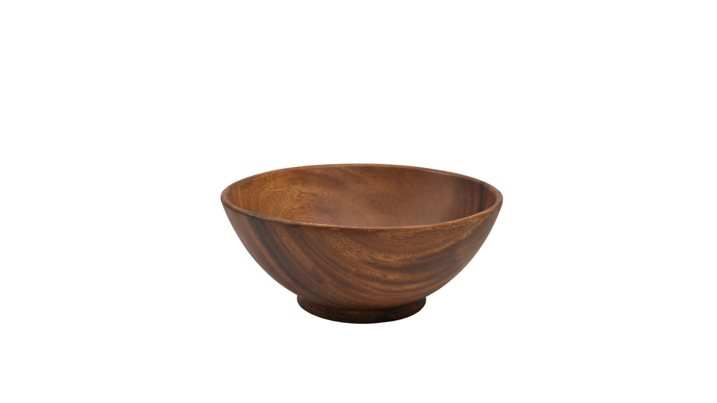 Wooden Wok Bowl